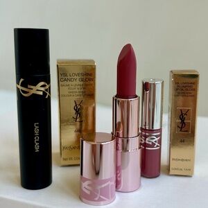 Yves Saint Laurent Loveshine Candy Glow Lipstick, Gloss and Mascara
